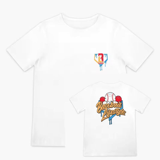 Baseball Lifestyle T Shirt Rocket Pop