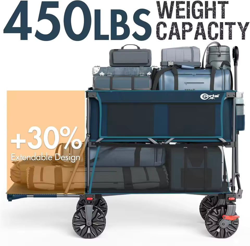 Double Decker Folding Wagon