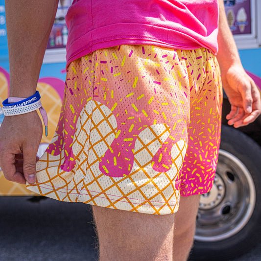 Tequila Sunrise Ice Cream Shorts