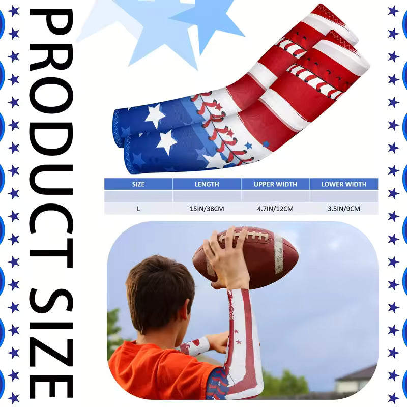 6 Pack American Themed Sleeve Pair Set