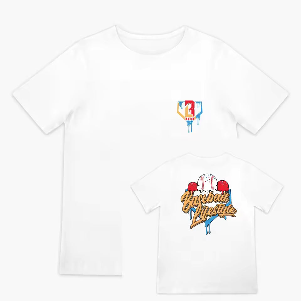 Baseball Lifestyle T Shirt Rocket Pop