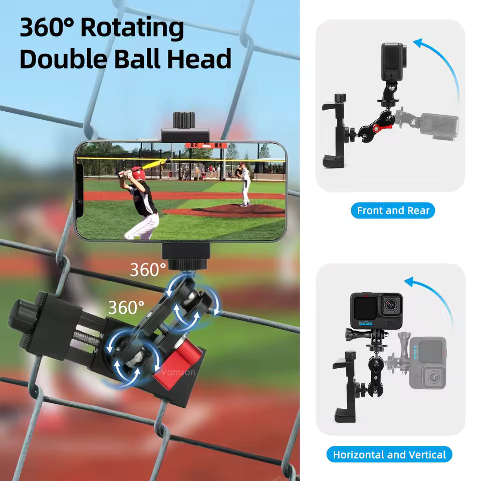 Streaming Camera Fence Mount