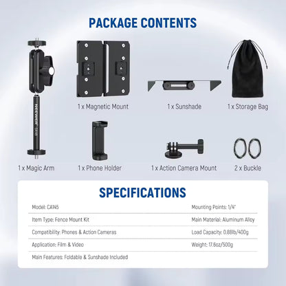 Magnetic Camera Mount Kit