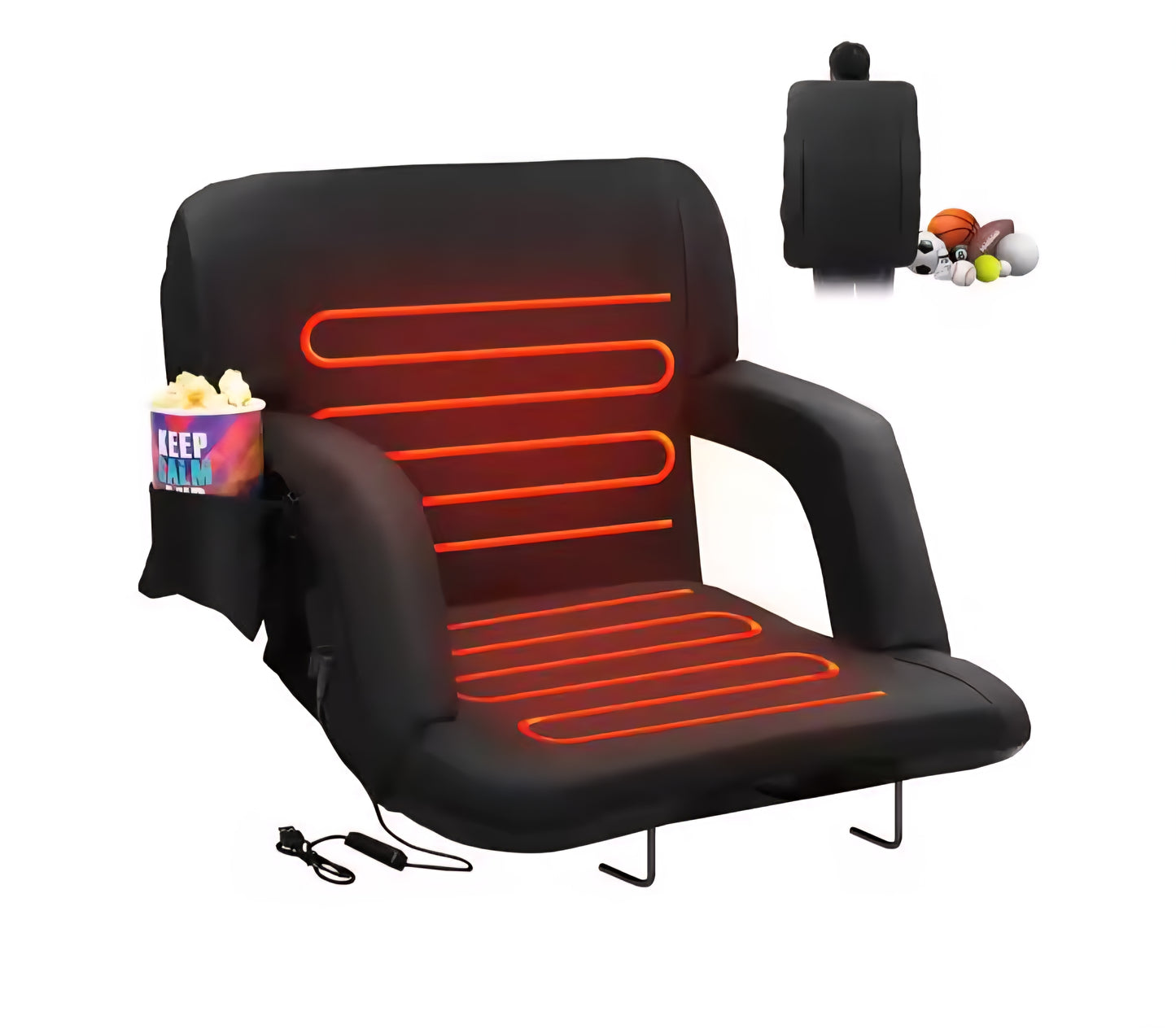 Heated Stadium Seat