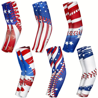 6 Pack American Themed Sleeve Pair Set