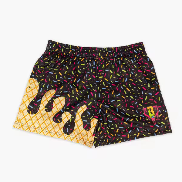 Black Ice Cream Shorts