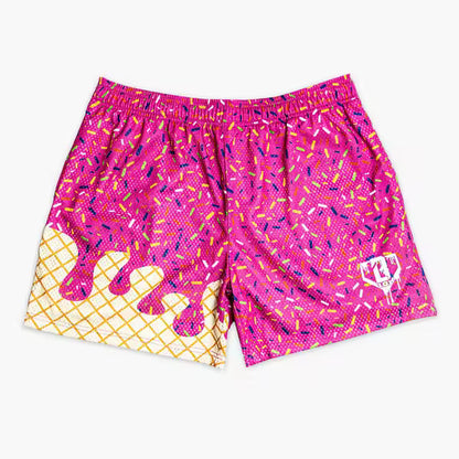 Pink Ice Cream Shorts