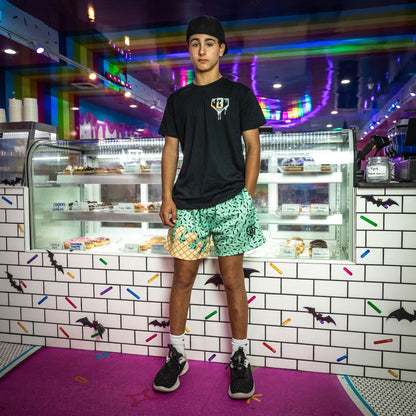 Mint Ice cream Shorts