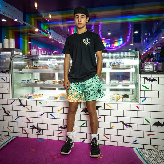 Mint Ice cream Shorts